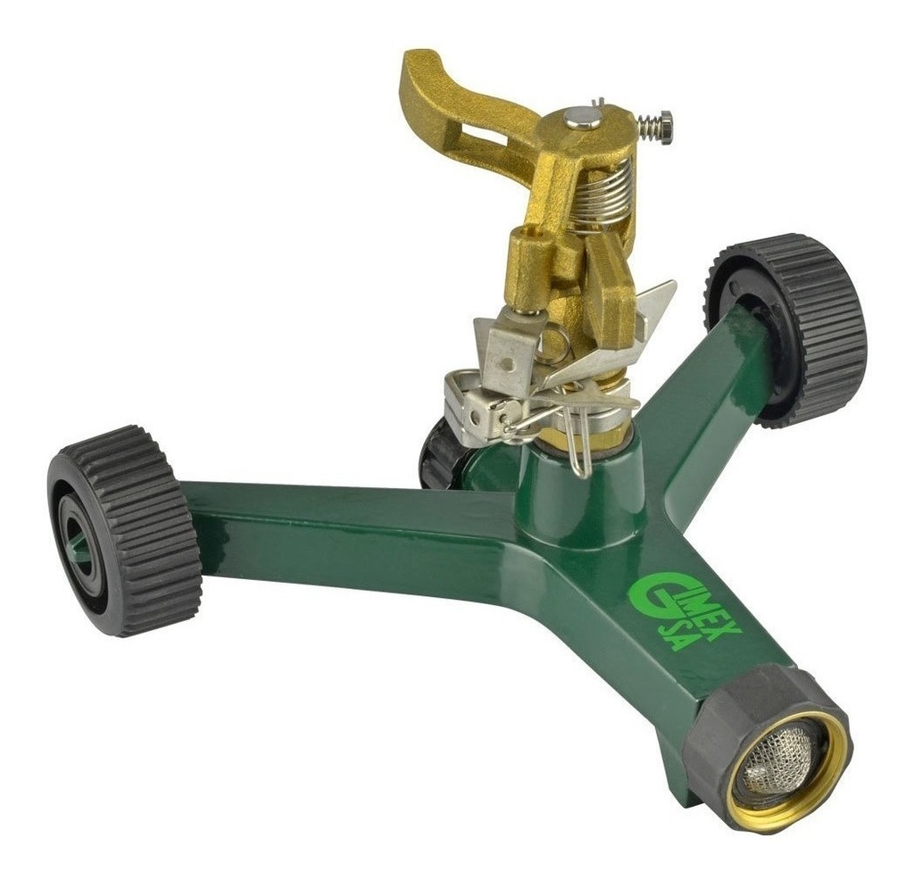 [GM-15ASPERS045CH] Aspersor Giratorio Base Metálica Rompe-Chorro Latón 30061