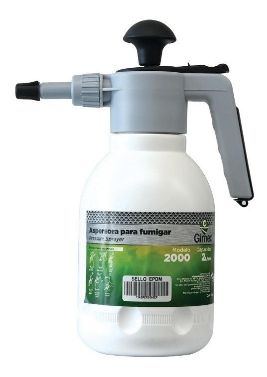 Aspersor Manual para Fumigar Alcalino 2 Litros