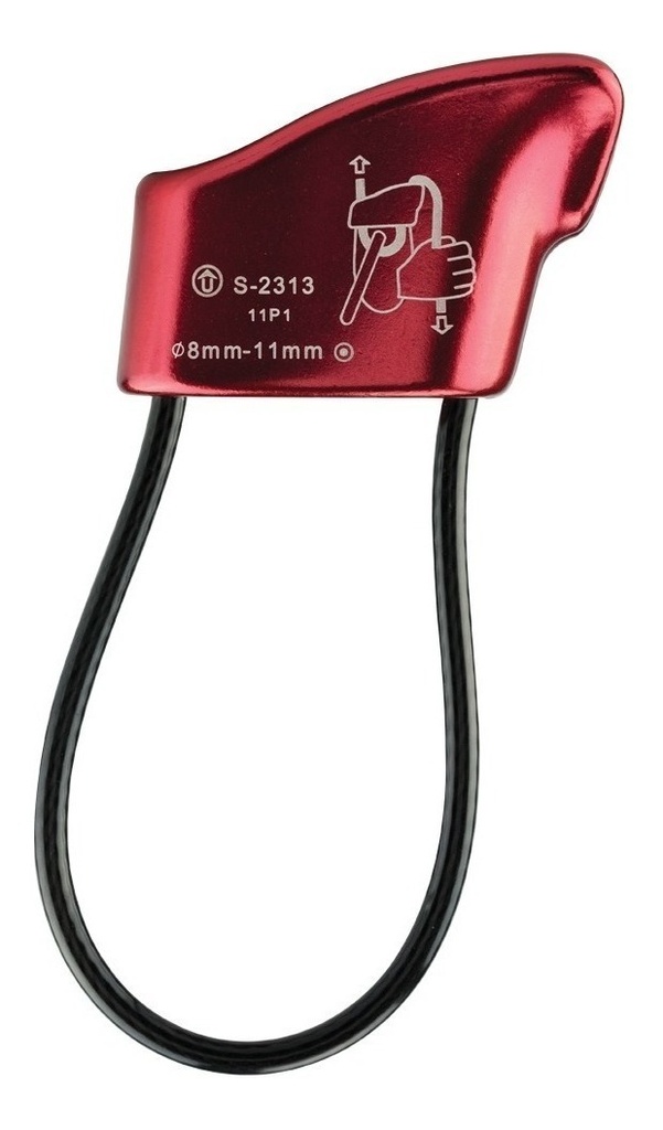 Asegurador Descensor Doble Aluminio S-2313