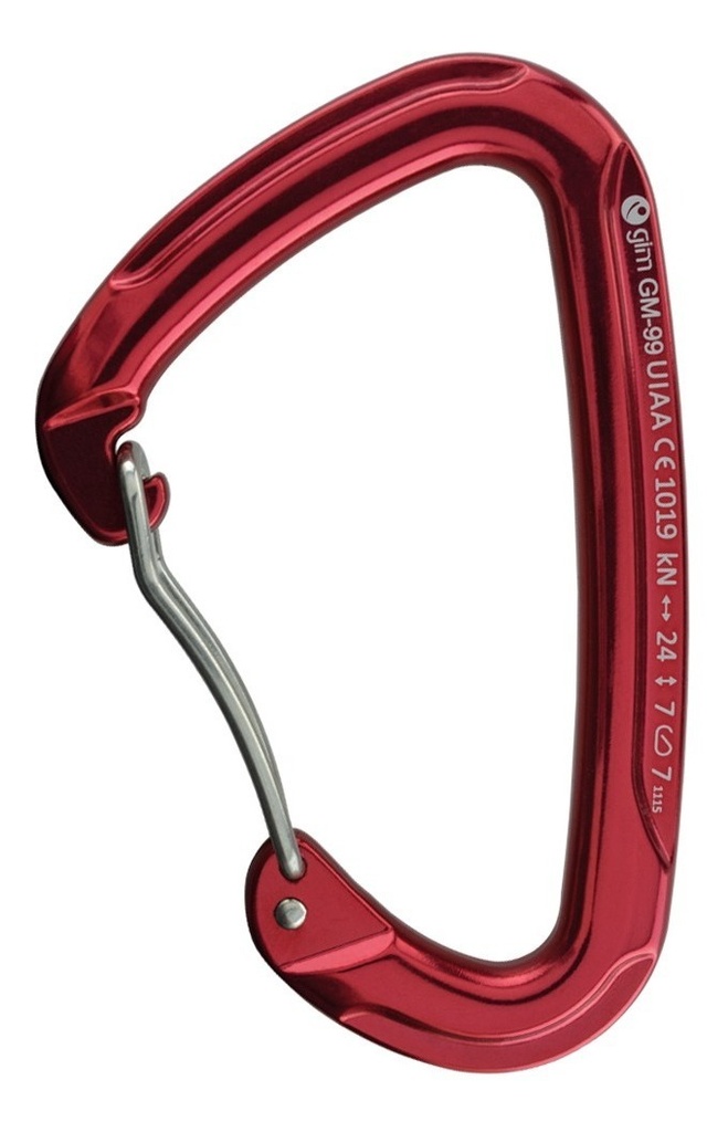 Mosqueton De Aluminio Tipo D 24Kn Gim-99