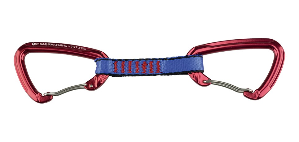 Anillas Quick Draw GM-229 11cm Para Escalada