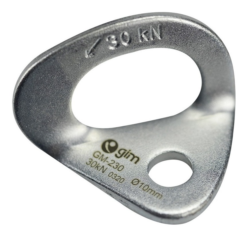Plaqueta Para Anclaje de Acero Galvanizado 10Mm Gm-230