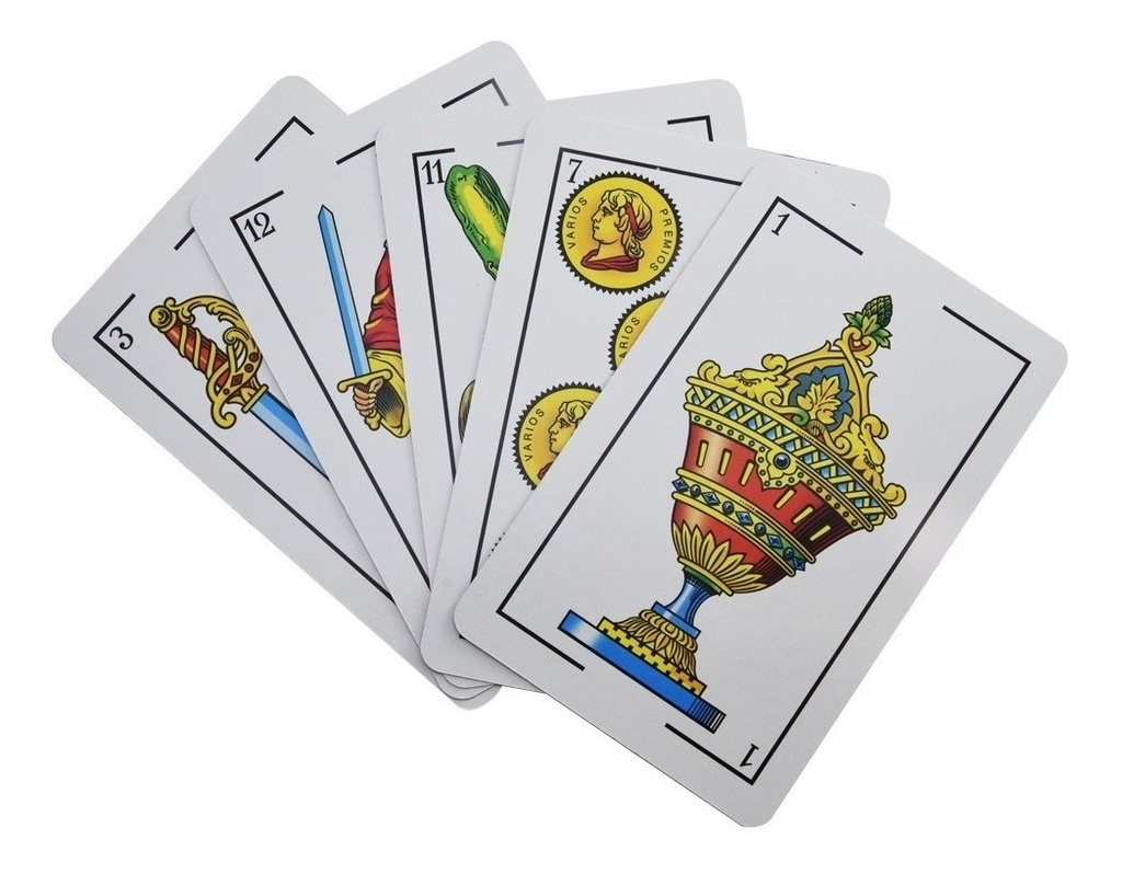 [GM-15BARAJA002SM] Baraja Española Fournier 1 Mazo Plastificado 40 Naipes