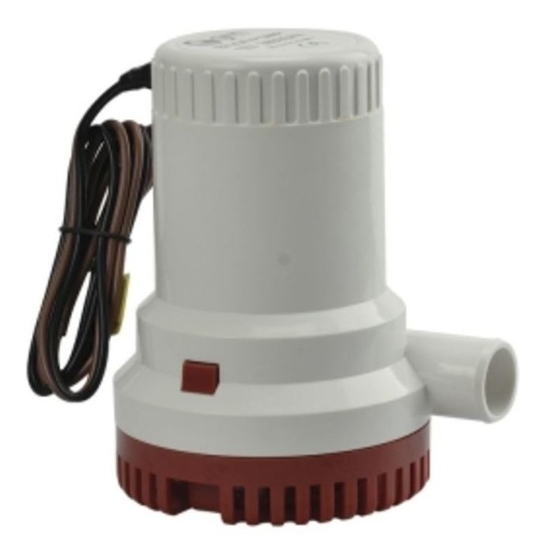 Bomba de Achique Eléctrica Náutica 12V/24V 2000GPH
