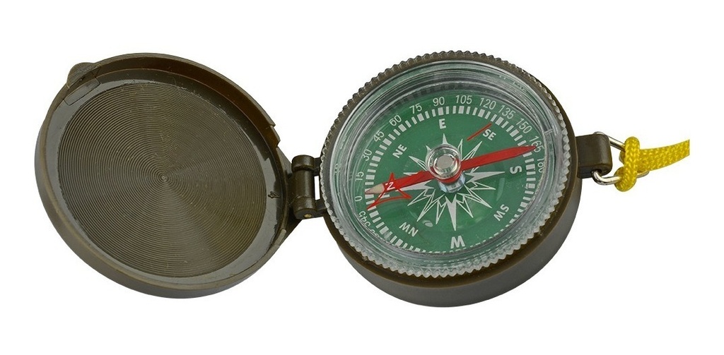 Brujula Con Caja De Plastico Militar Dc45-9