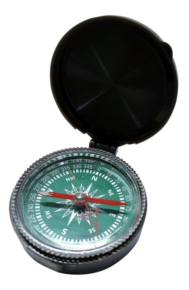 Brujula Con Caja De Plastico Con Liquido Militar Dc45-9