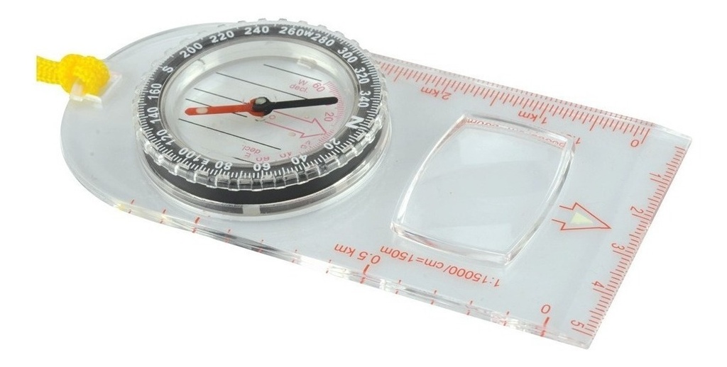 Brújula para Mapas con Escala DC47-2