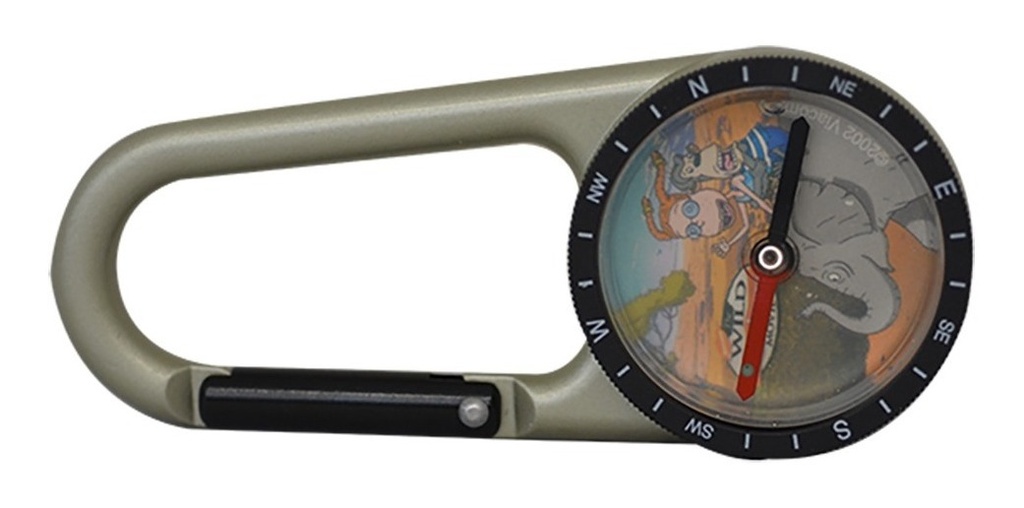 Brújula Llavero con Bandola de Gran Formato