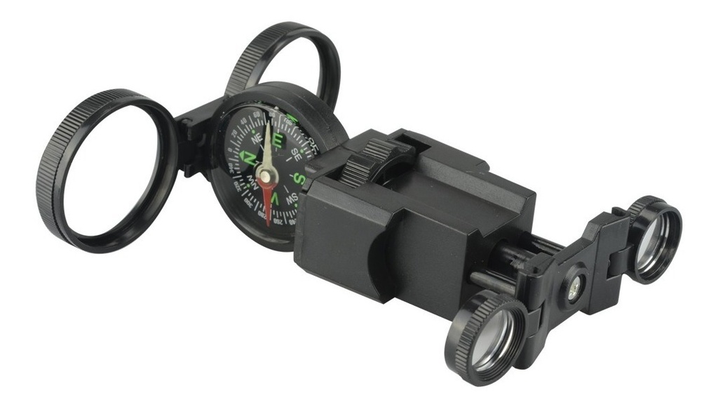 [GM-15BRUJUL060CH] Binocular Plegable con Brújula H7-1 Espejo 30mm