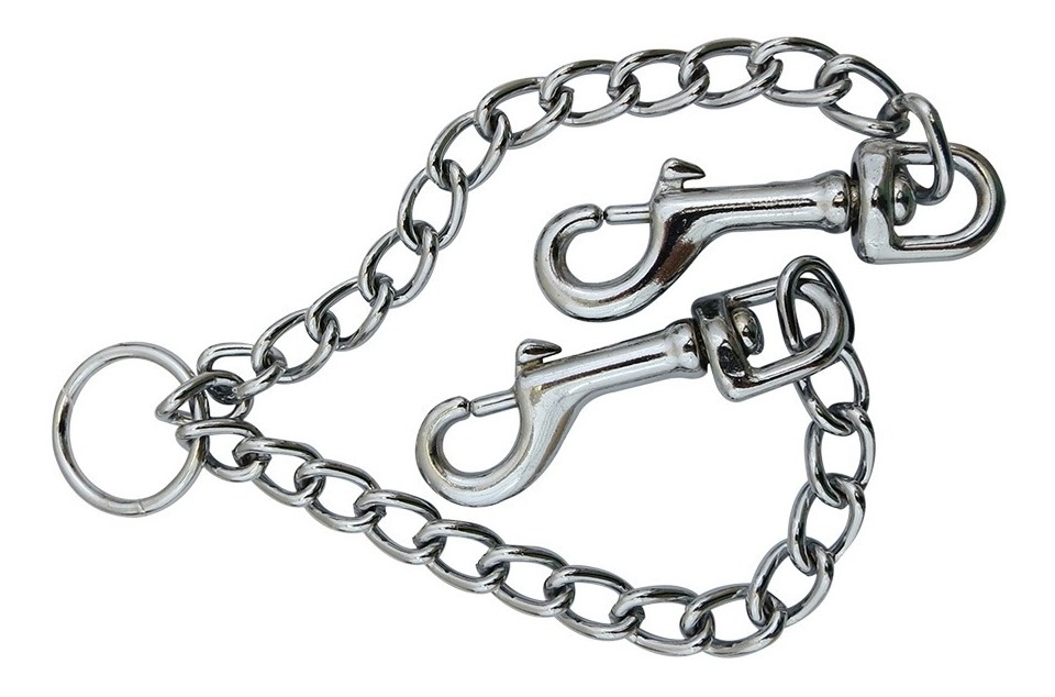 [GM-15CADENA094CH] Cadena Doble para Perros 4.0mm x 600mm