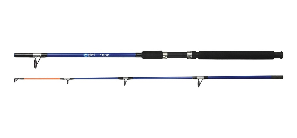 Kit Caña de Pescar Con Carrete 180Cm Profesional
