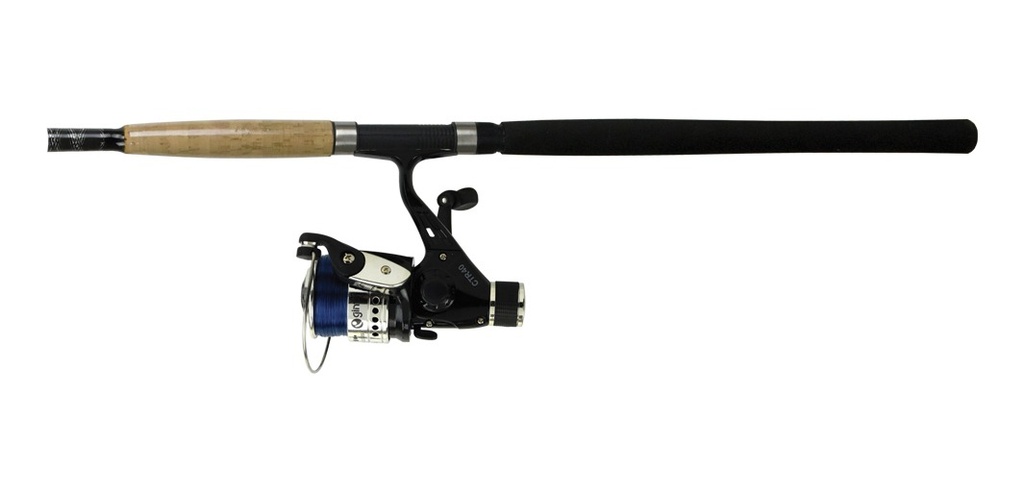 Kit Caña De Pescar Con Carrete Y Accesorios Profesional