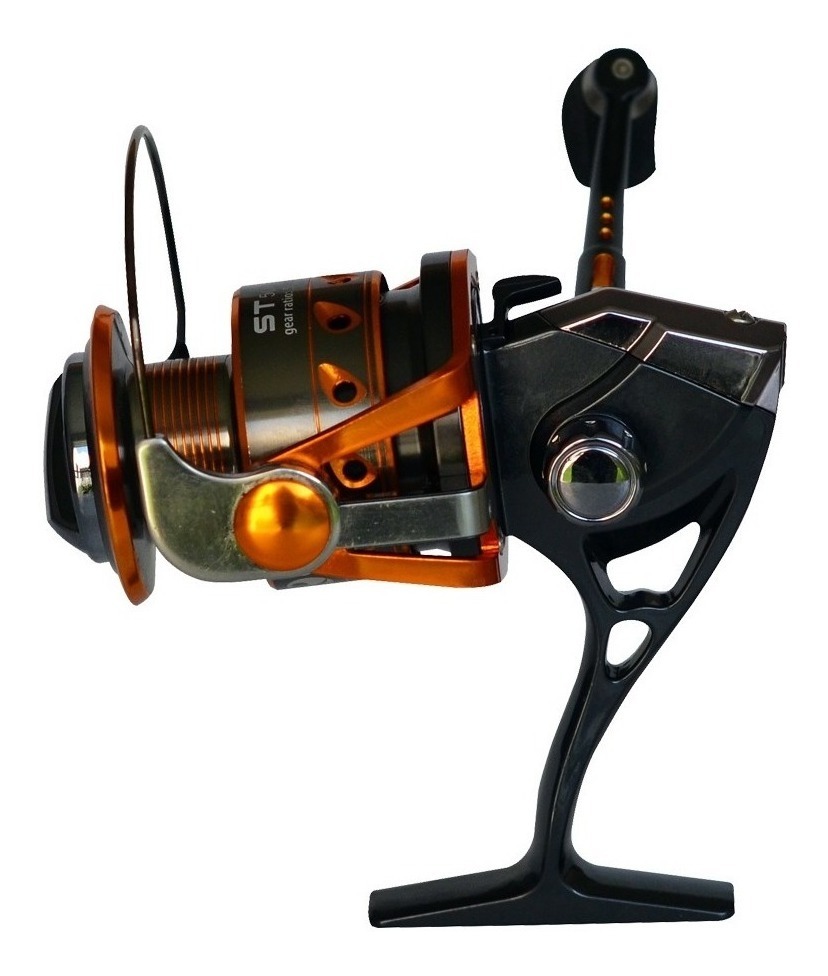 Carrete Giratorio Profecional Pesca St500 412G 40mm/150m