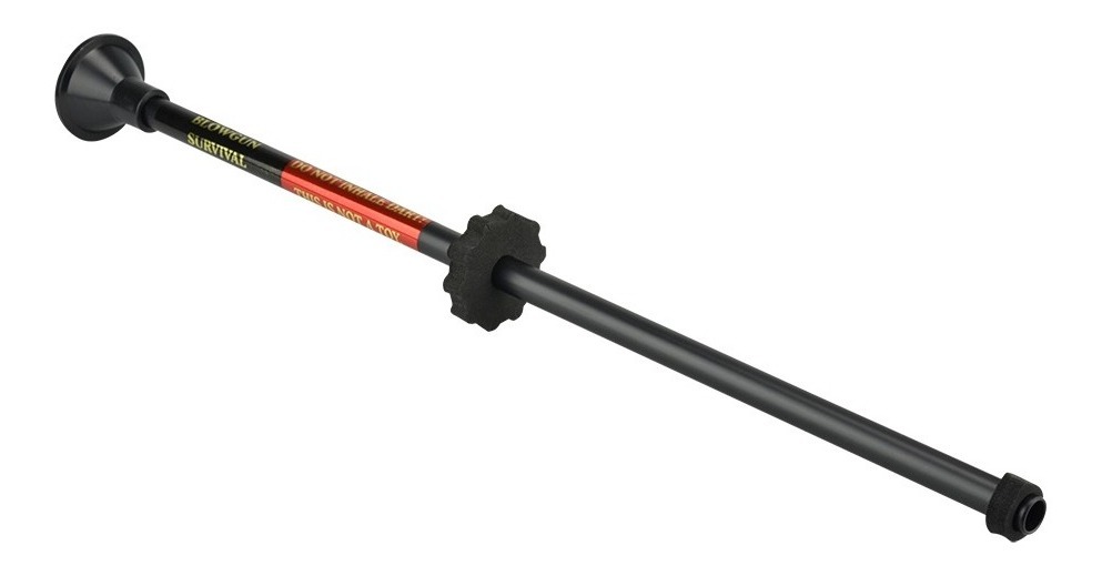 Cerbatana De Aluminio Con 10 Dardos Gim 45.7 Cm