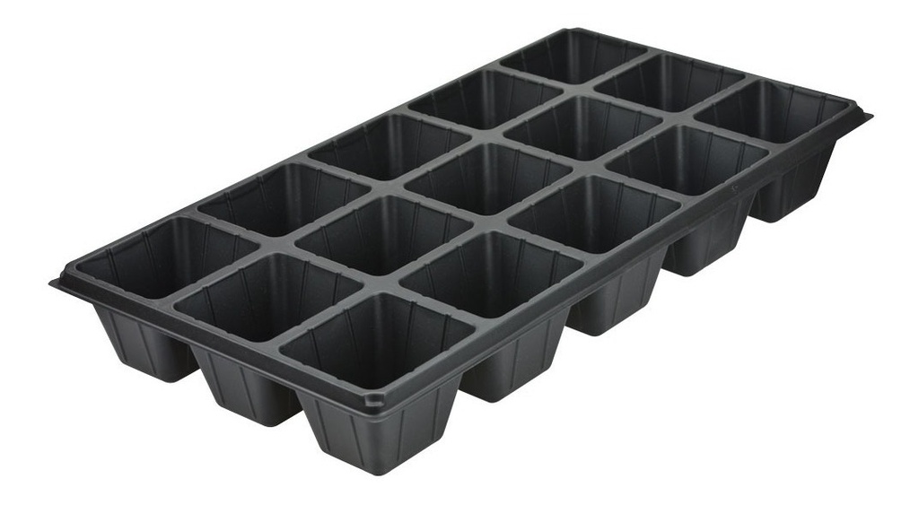 Semillero 15 Cavidades Celdas Almacigo Hidroponia Charola