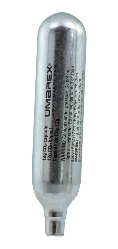 Cilindro CO2 12 Gramos - 5 Piezas