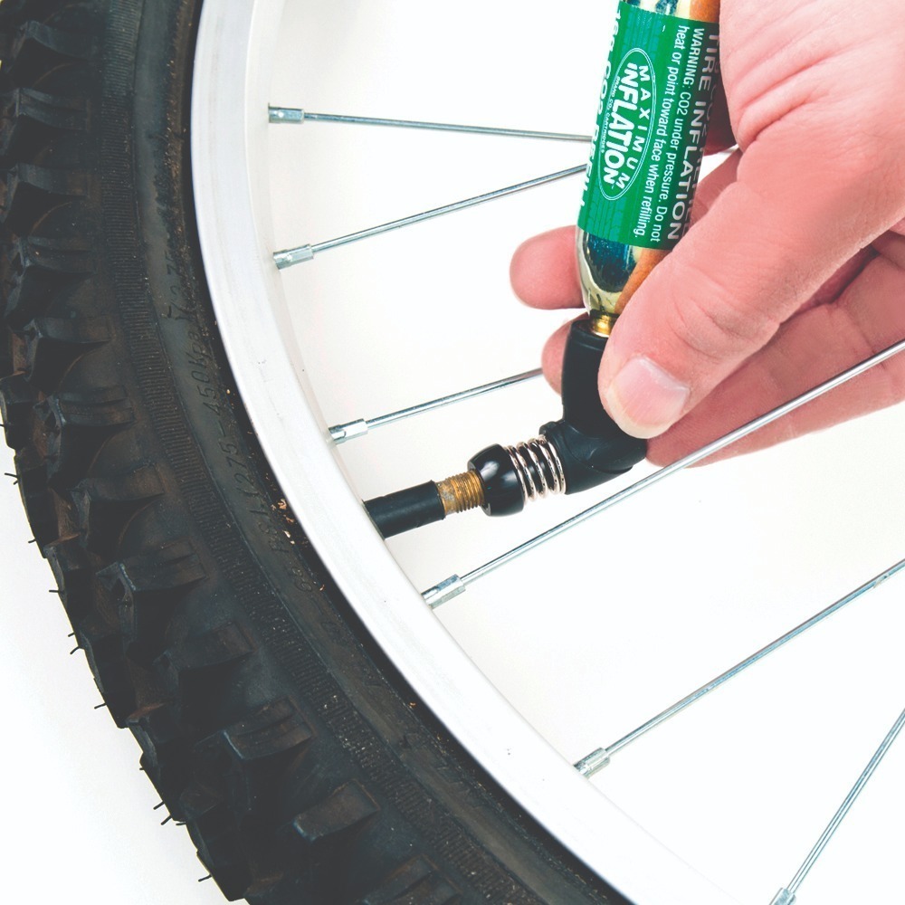 Inflador Para Llantas Bicicleta Con 2 Cilindros Co2Plus