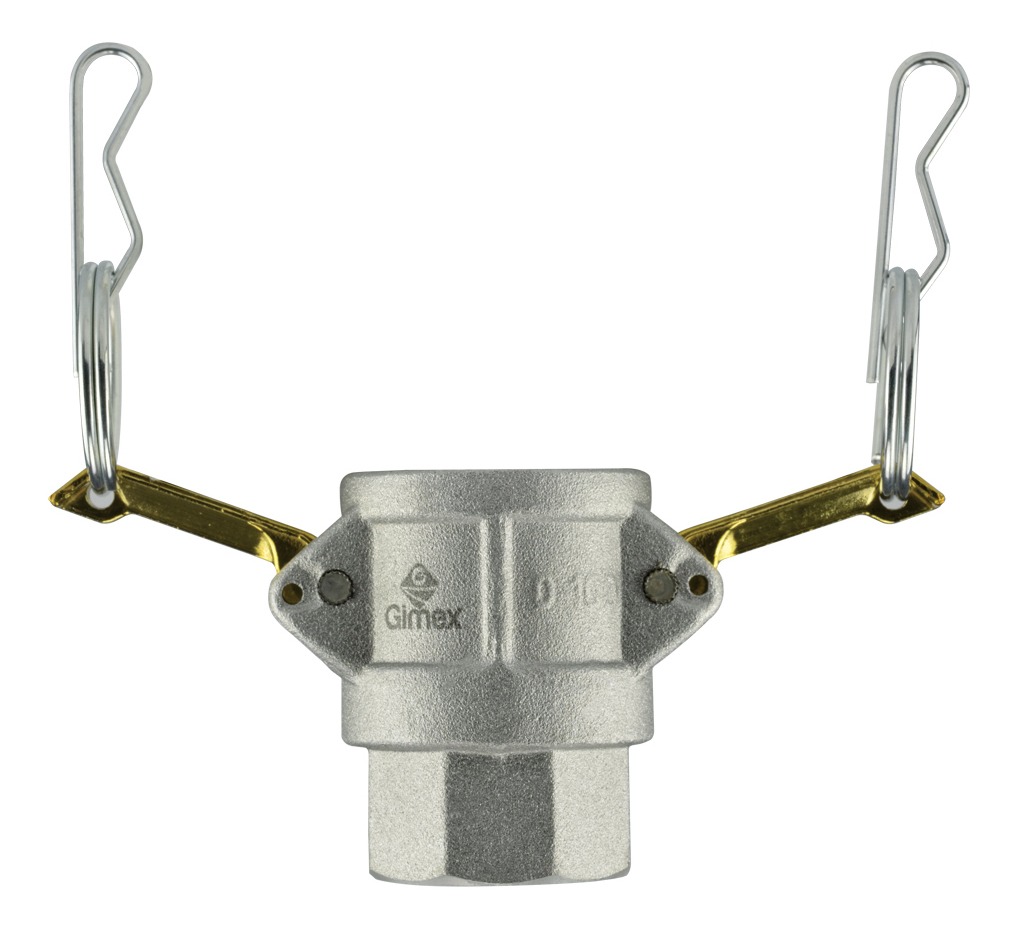 Conector Camlock Aluminio Tipo D Rosca NPT 1-1/2" KD150AL