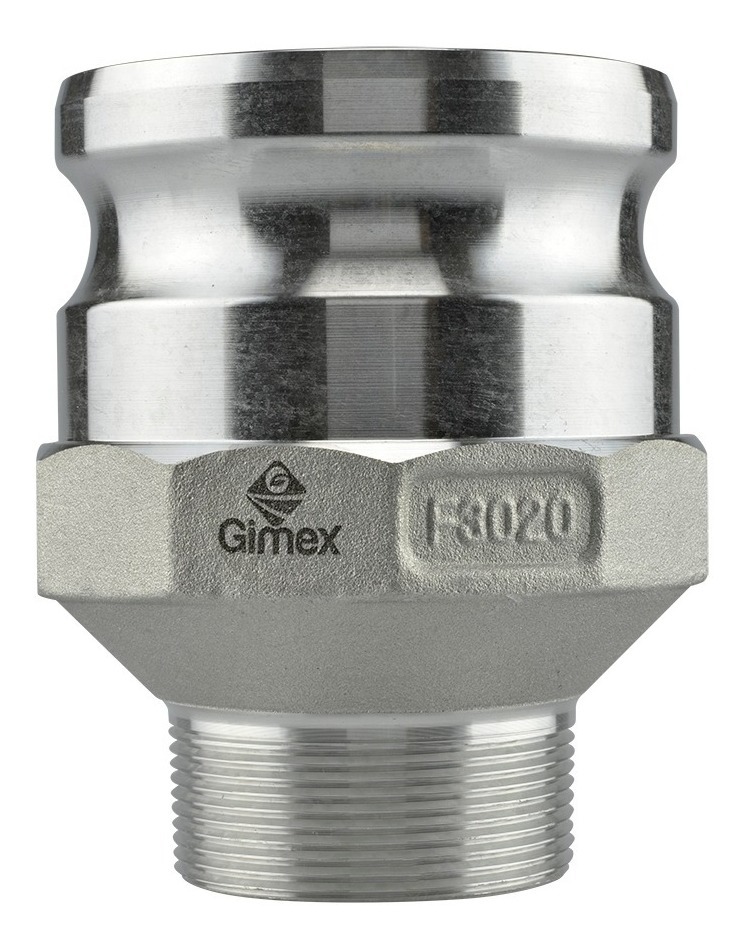 Adaptador Reductor Camlock Macho/Macho 3"x2" FR3020AL