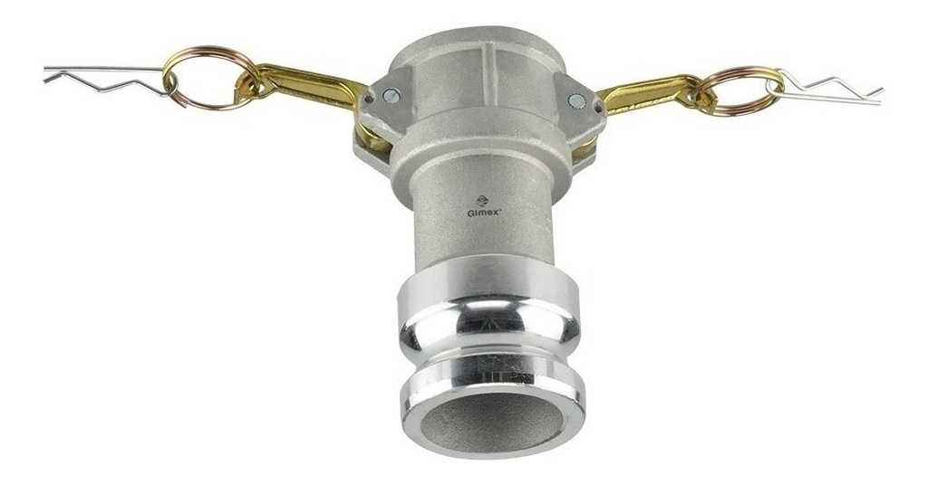 Conector Camlock Reductor Aluminio Tipo Da 1-1/2"x2" DA1520AL