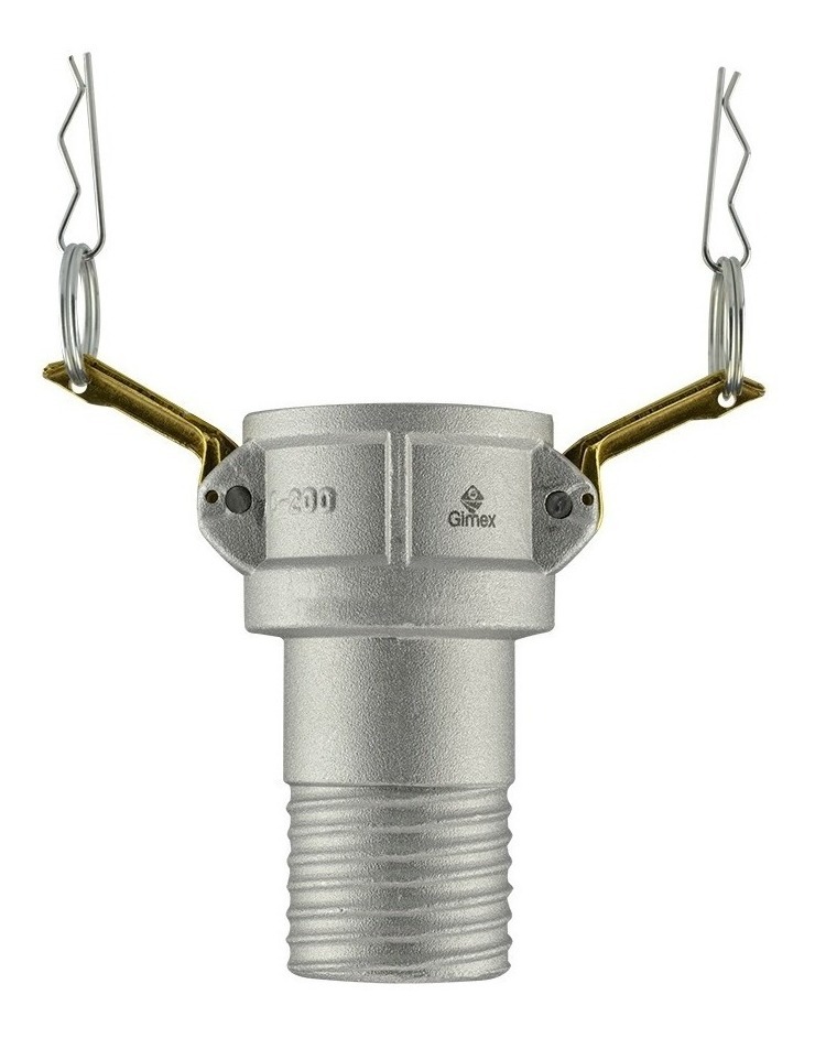 Conector Camlock Aluminio Hembra Espiga Manguera 2" CST200AL