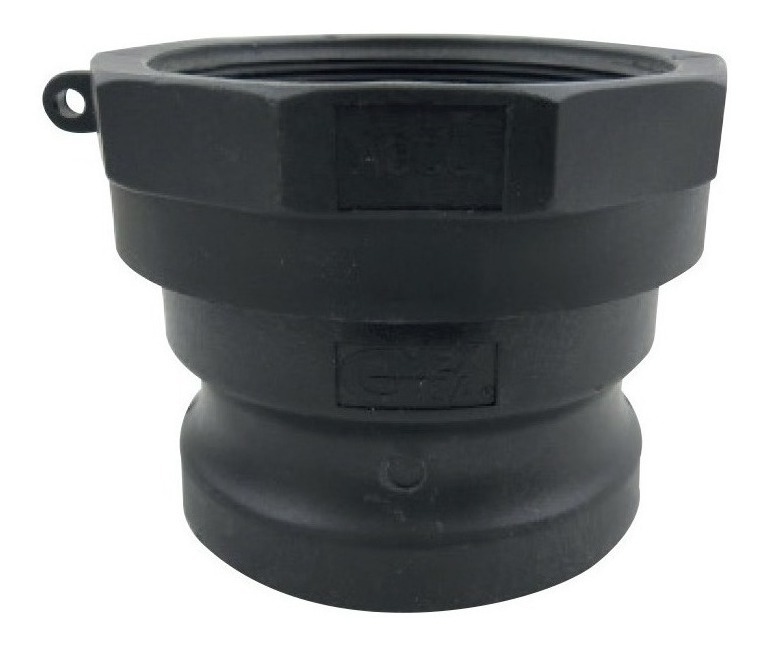 Adaptador Camlock PP Rosca NPT Tipo A 1-1/2"