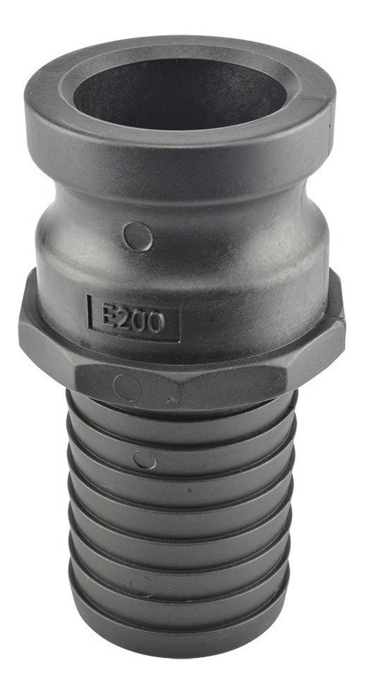 Adaptador Camlock PP Espiga Tipo E 2" KE200PP