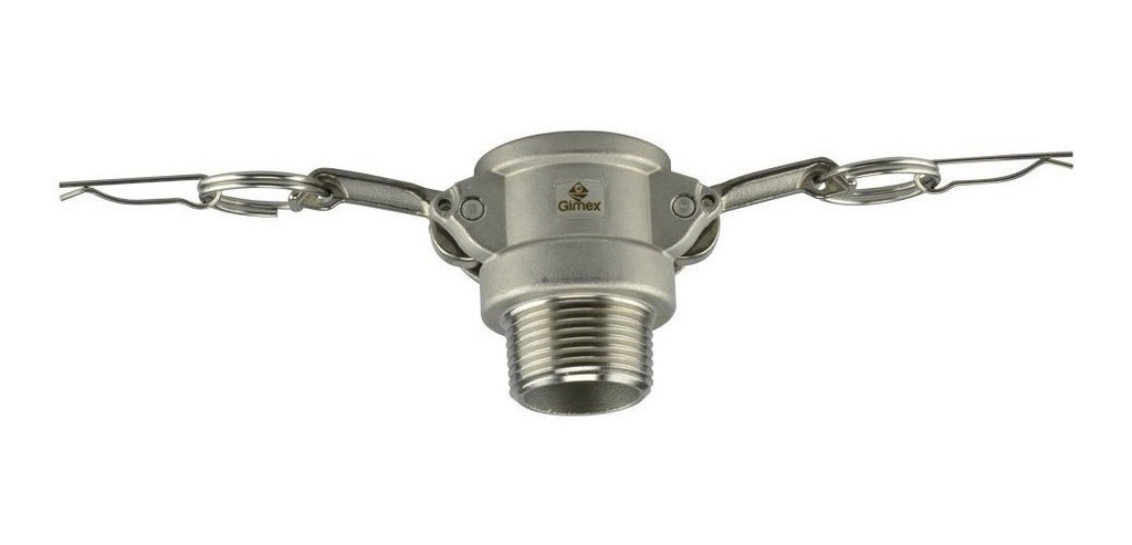 Conector Camlock Inoxidable Tipo B Rosca NPT 1" B100-SS
