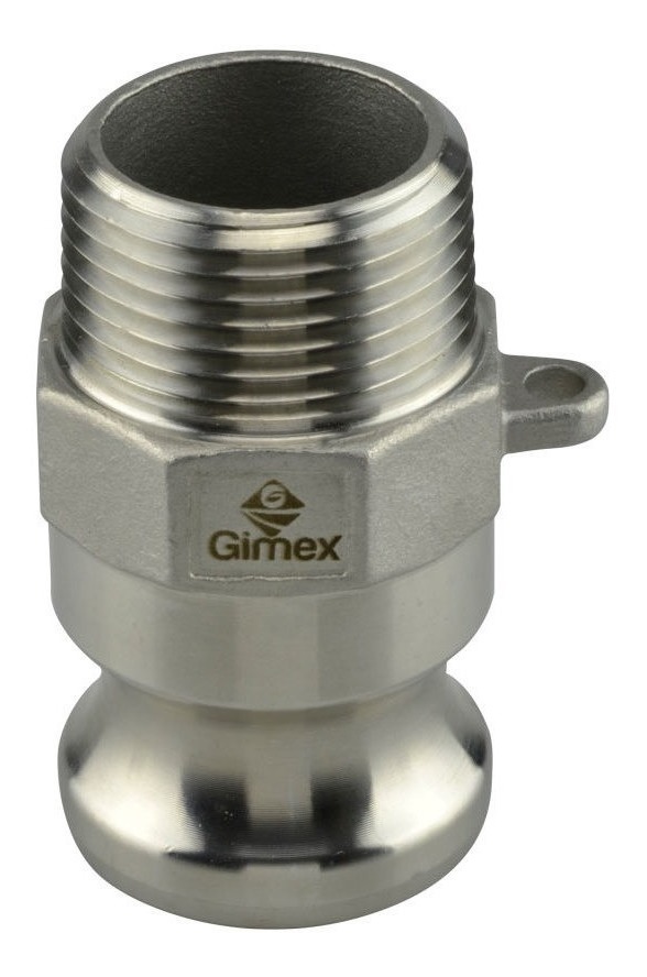 Adaptador Camlock Inox. Rosca NPT Tipo F 2" F200-SS