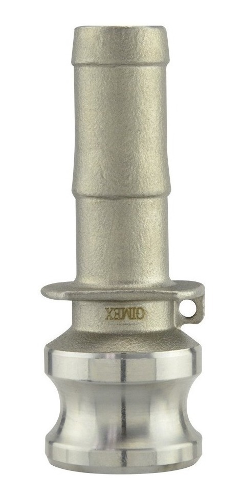 [GM-15CONEX-167CH] Adaptador Camlock Inox. Espiga Tipo E 3/4" E75-SS
