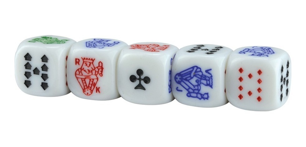 [GM-15CUBILE002CH] Juego Completo Cubilete 5 Dados Cubilete Gim