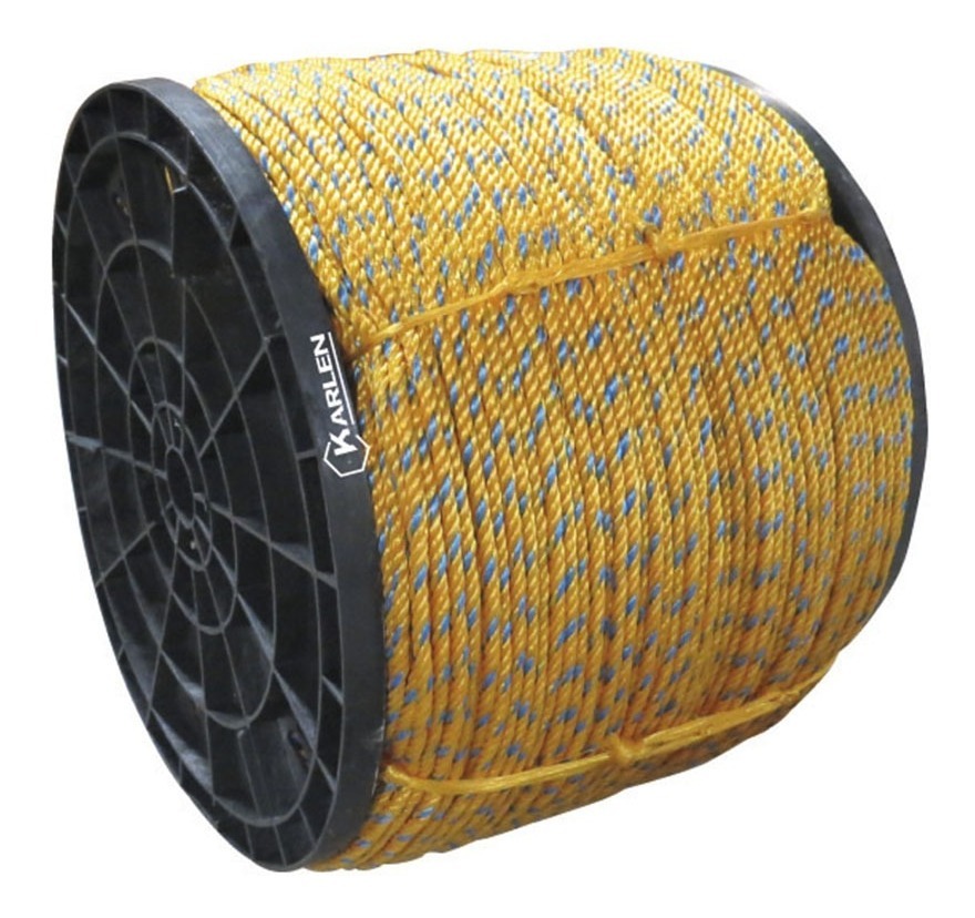 Cuerda Polipropileno (Mecate PP) Cal.11 Rollo 20kg