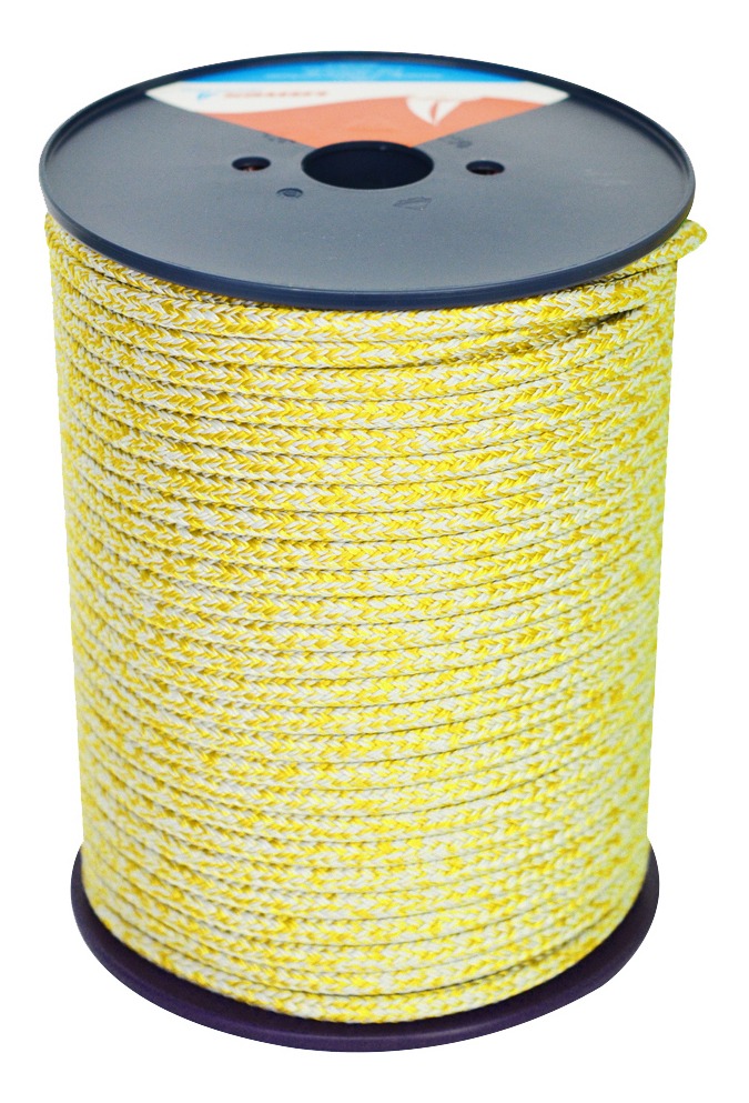 [GM-15CUERDA185LA] Cuerda Náutica (cabo Amarre) Meltemi Fix 10mm 100m Amarillo