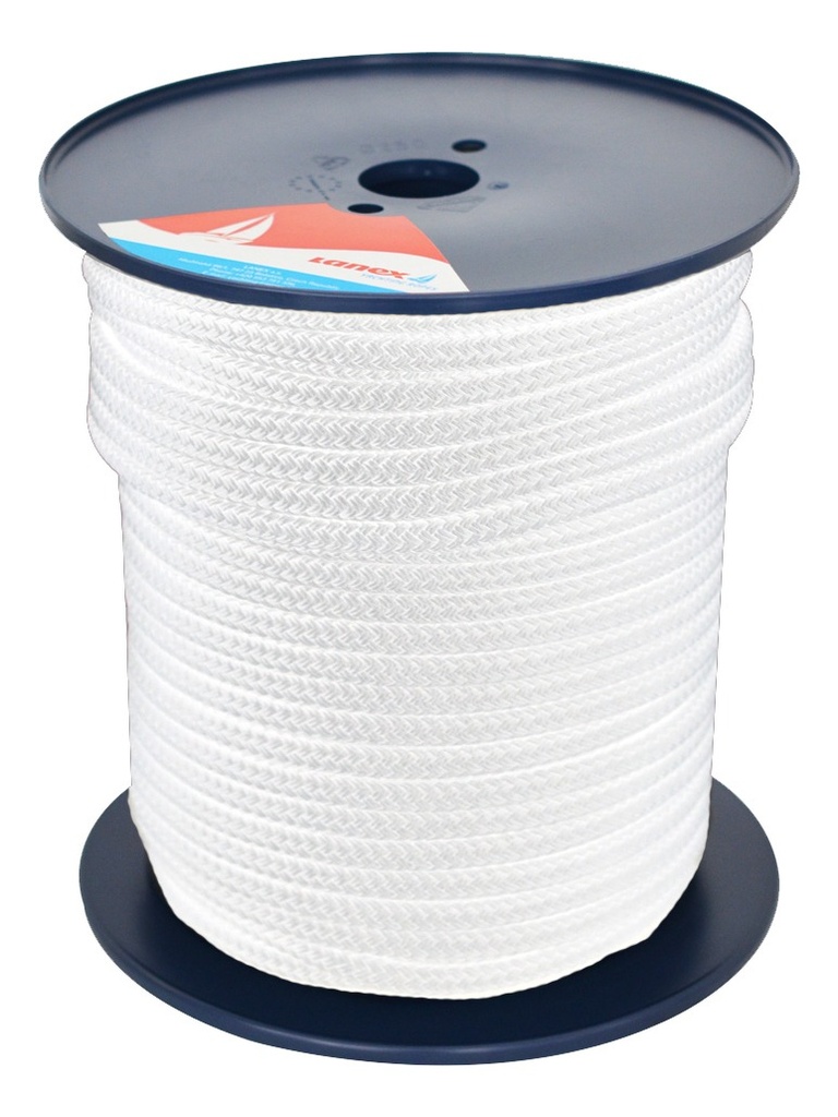 Cuerda Nautica Laguna 16mm Blanco 100m W160lla5b100r