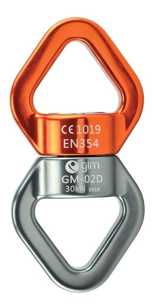 Destorcedor (Giratorio) de Aluminio con Balero 30KN Pesca/Náutica