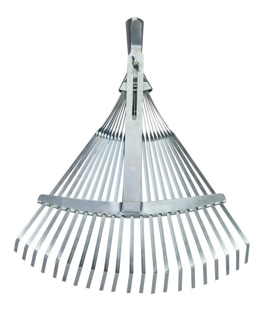 [GM-15ESCOBA015CH] Escoba Rastrillo Ajustable para Jardín 21 Dientes 45cm