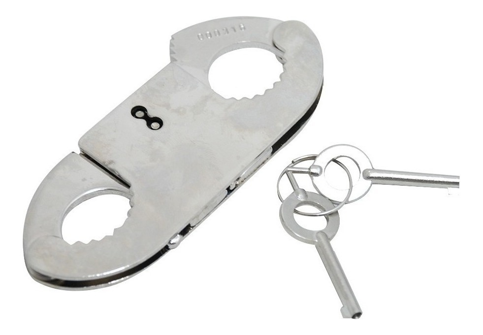 [GM-15ESPOSA003CF] Esposas De Acero Inoxidable Con Llave G-222Dplus