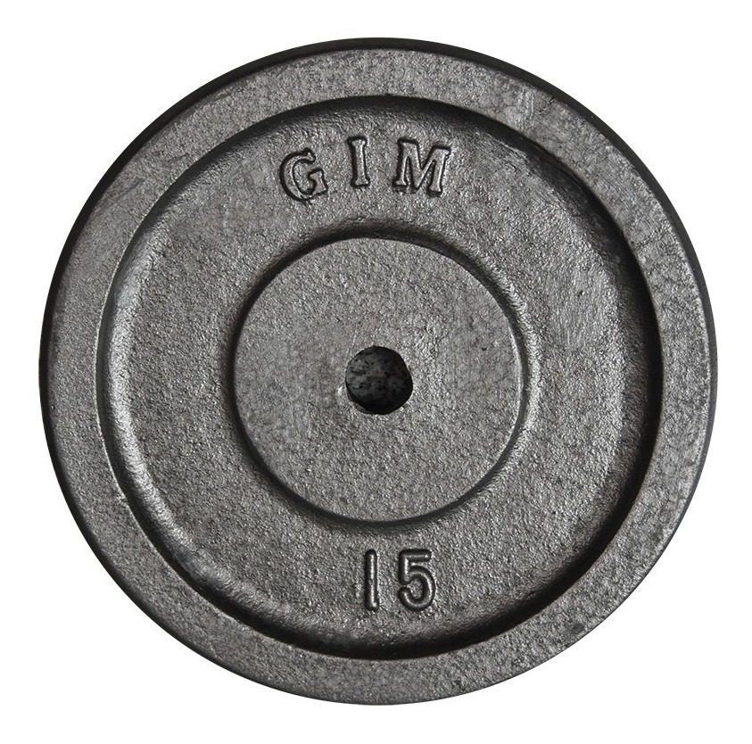 Disco Para Pesas de Acero 15 Kg