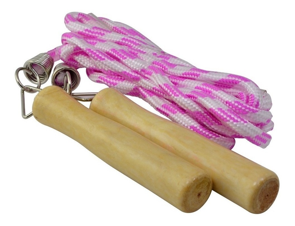 Cuerda para Saltar (Lazo) 2.80m Mango Madera