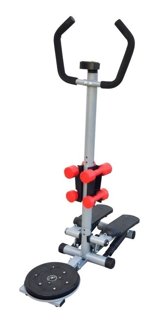 Escaladora Con Twister Y Mancuernas, Gim