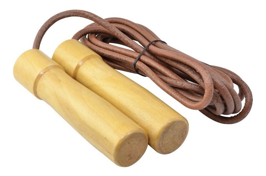 Cuerda Para Saltar (lazo) 2.75m Mango Madera
