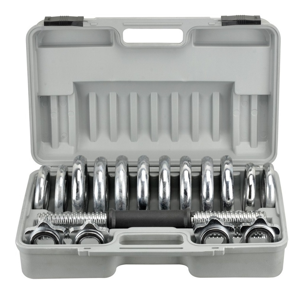 Mancuernas Estuche de 12 Discos 15Kg Ir92053