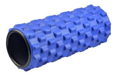 Rodillo Para Yoga Eva 33 X 14 Cm Azul Oferta Remat 654838058