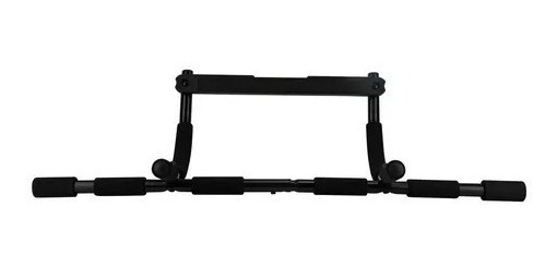 Barra Multifuncional De Gym Para Puerta, Acero Cromado, Gim