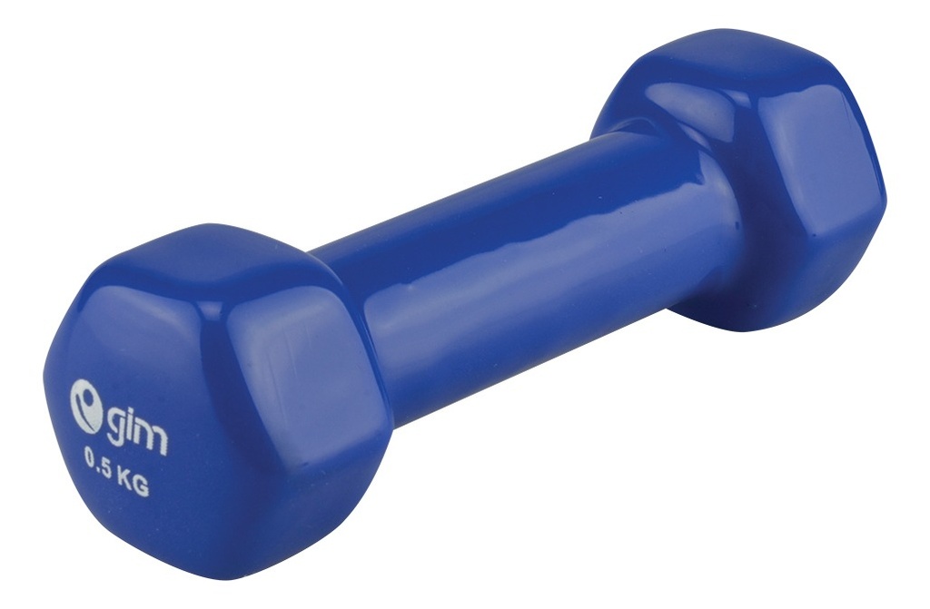 2 Mancuernas Par Recubierta De Vinilo 0.50kg Las Mejores