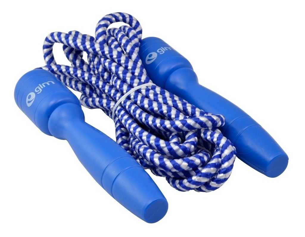 Cuerda Para Saltar - Riata 2.5m Mangos Plastico Gim