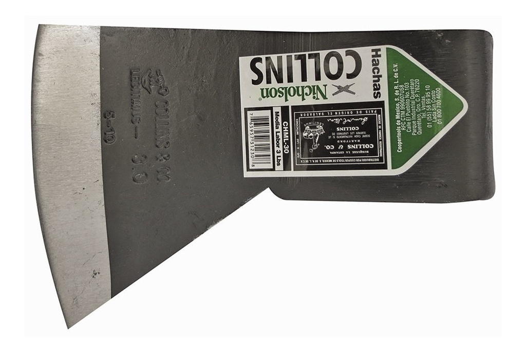 Hacha Labor Entera 3lb Collins Chle-30