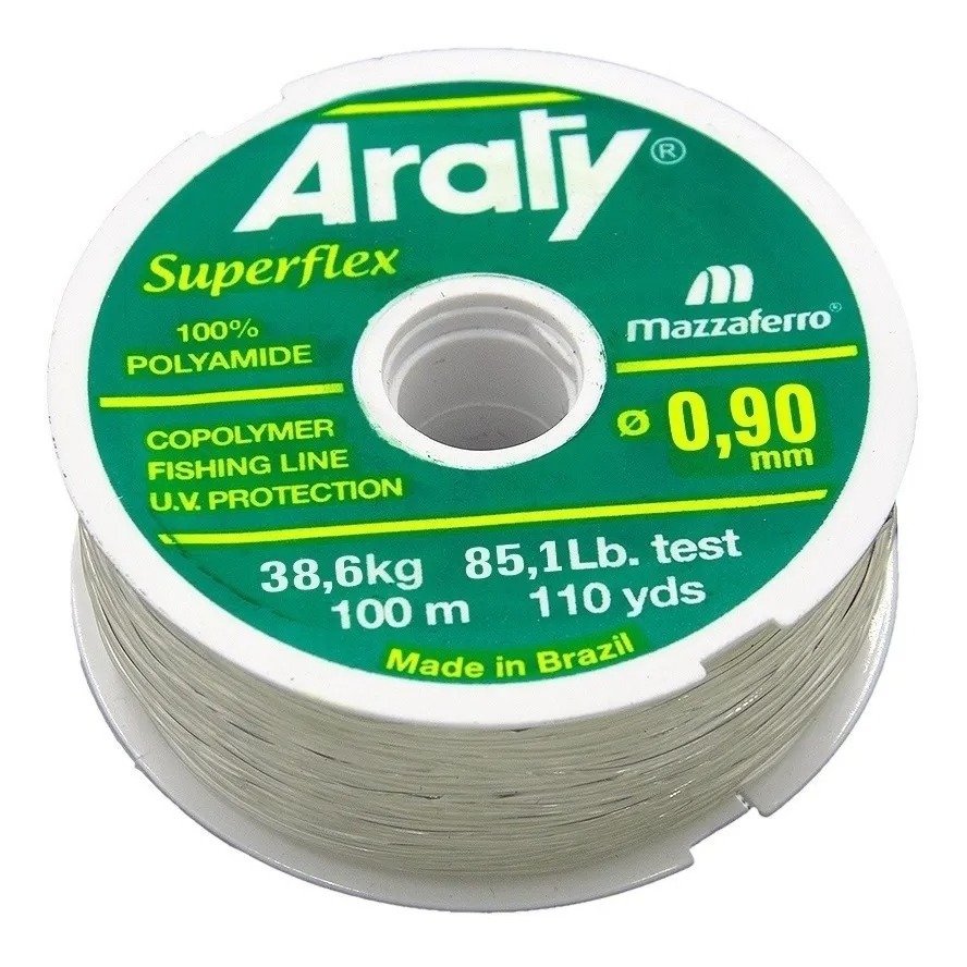 Hilo De Pesca  Araty  3 Colores  100M .25Mm El Mejor