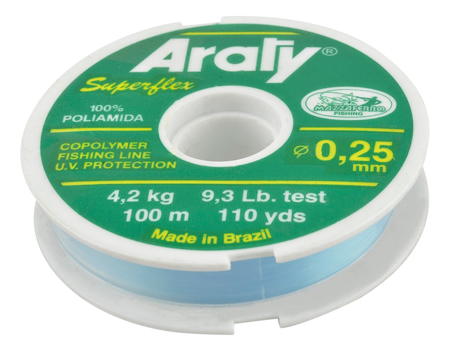 Hilo De Pesca Azul Araty 100M .60Mm Deoprte