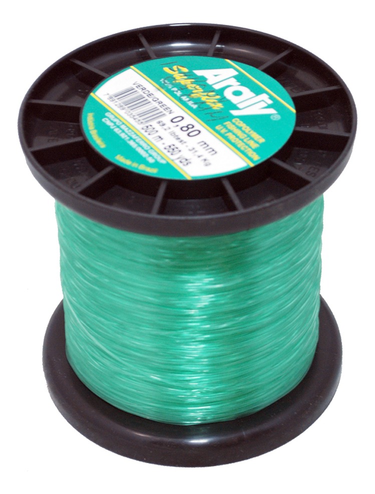 Hilo de Pesca Verde Araty 500M 1.0Mm